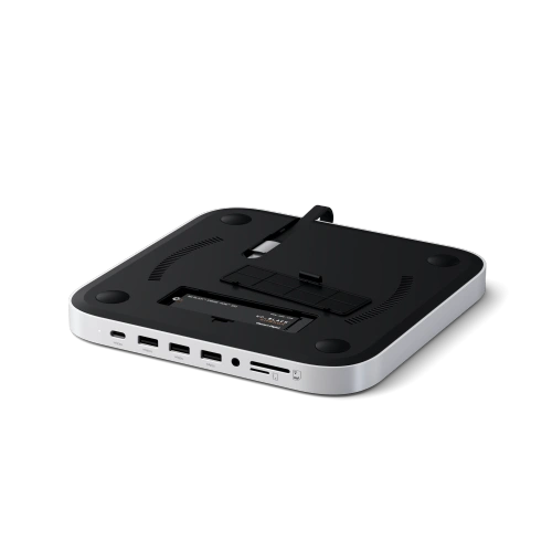 Podstawka Satechi Stand & Hub Apple Mac Mini / Studio 2x USB-A 3.0, USB-A 3.2, USB-C 3.2, jack 3.5mm, micro/SD, NVMe M.2