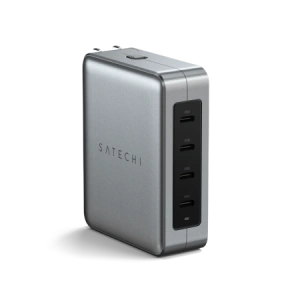 Hurtownia GSM - Utazó hálózati töltő Satechi 4-Port GaN Travel Charger US, UK, EU, AS 4xUSB-C 140W - STH109 - {ean13} - Hurt