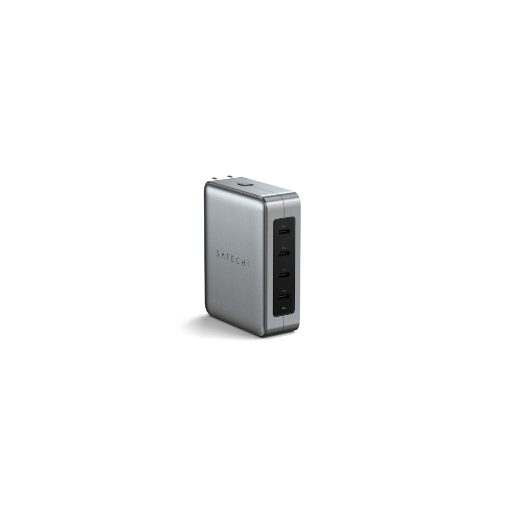 Hurtownia GSM - Reise-Netzteil Satechi 4-Port GaN Reise-Ladegerät US, UK, EU, AS 4xUSB-C 140W - STH109 - {ean13} - Hurt