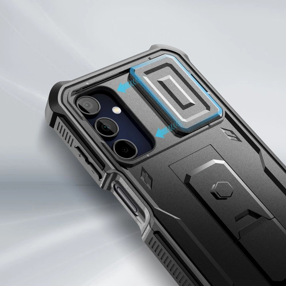 Hurtownia GSM - Etui Tech-Protect Kevlar Cam+ Samsung Galaxy A15 4G / 5G černé - THP2732 - {ean13} - Hurt