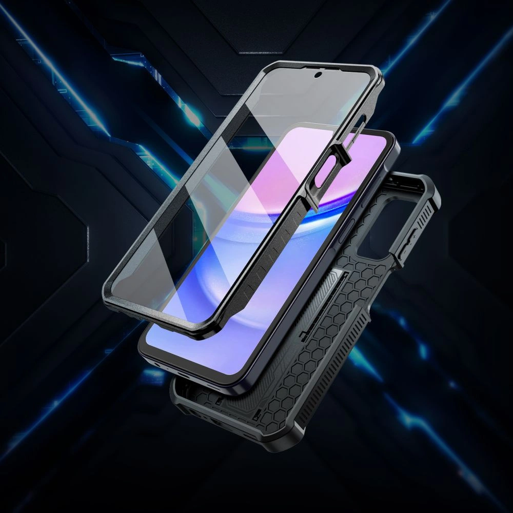 Hurtownia GSM - Etui Tech-Protect Kevlar Cam+ Samsung Galaxy A15 4G / 5G černé - THP2732 - {ean13} - Hurt