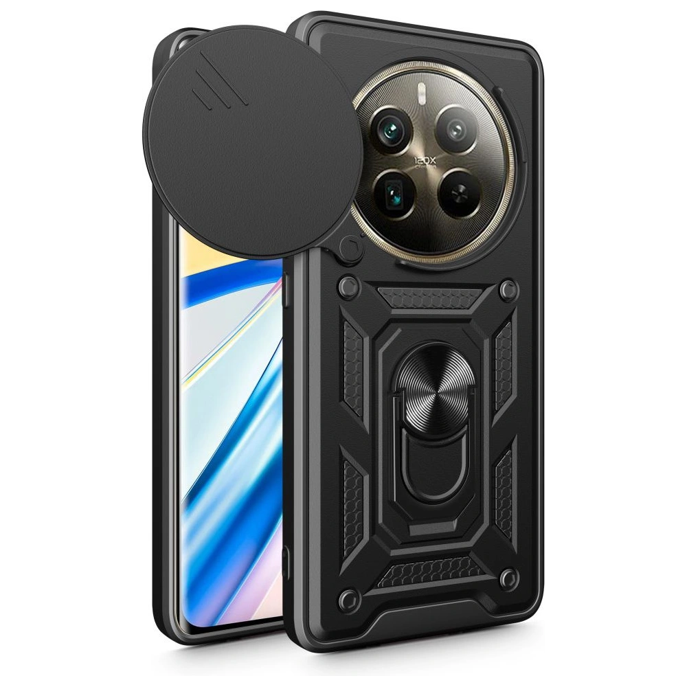 Hurtownia GSM - Etui Tech-Protect CamShield Pro Realme 12 Pro 5G / 12 Pro+ Plus 5G Fekete - THP2733 - {ean13} - Hurt