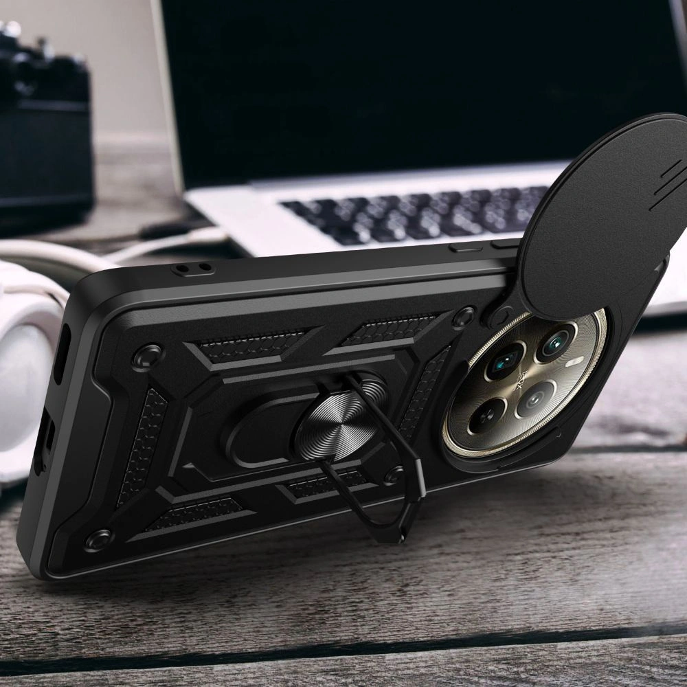 Hurtownia GSM - Etui Tech-Protect CamShield Pro Realme 12 Pro 5G / 12 Pro+ Plus 5G Fekete - THP2733 - {ean13} - Hurt