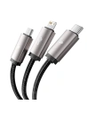 Hurtownia GSM - Kabel 3w1 Tech-Protect Ultraboost USB-A / microUSB, USB-C, Lightning 3.5A 1m Grau - THP2736 - {ean13} - Hurt