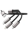 Hurtownia GSM - Kabel 3w1 Tech-Protect Ultraboost USB-A / microUSB, USB-C, Lightning 3.5A 1m Grau - THP2736 - {ean13} - Hurt