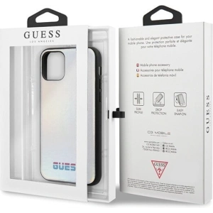 Hurtownia GSM - Etui Guess GUHCN61BLD Apple iPhone 11 argintiu/silver hard case Iridescent - GUE196SLV - {ean13} - Hurt