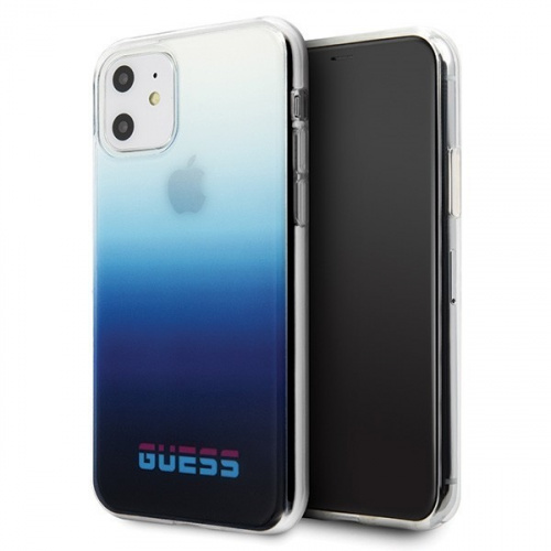 Guess Distributor - 3700740461259 - GUE197BLU - Guess GUHCN61DGCNA iPhone 11 gradient blue hard case California - B2B homescreen