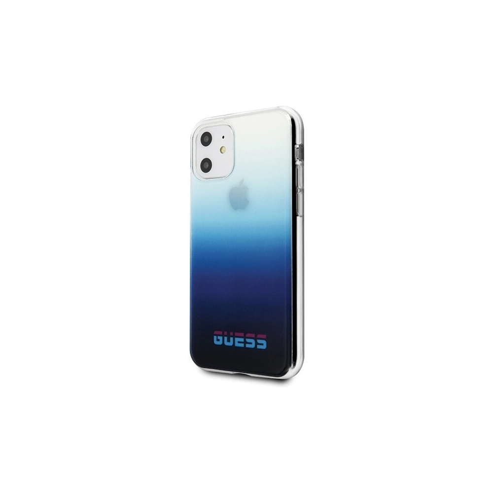 Hurtownia GSM - Etui Guess GUHCN61DGCNA Apple iPhone 11 niebieski/gradient blue hard case California - GUE197BLU - {ean13} - Hurt