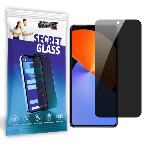 Matowe szkło prywatyzujące GrizzGlass SecretGlass do Infinix Note 40