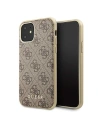 Etui Guess GUHCN61G4GB Apple iPhone 11 brązowy/brown hard case 4G Collection