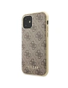 Wholesale Guess GUHCN61G4GB iPhone 11 brown hard case 4G Collection - GUE199BR - {ean13} - Hurt