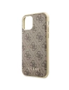 Wholesale Guess GUHCN61G4GB iPhone 11 brown hard case 4G Collection - GUE199BR - {ean13} - Hurt