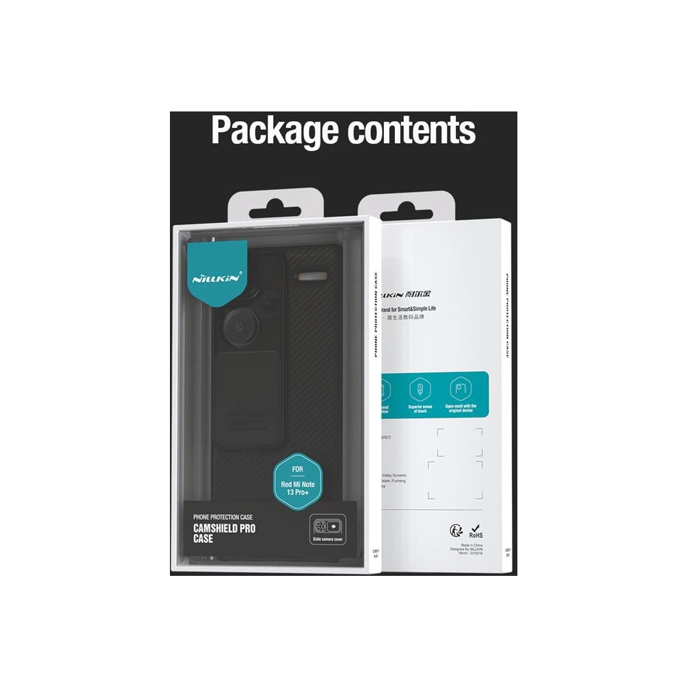 Hurtownia GSM - Case Nillkin CamShield Pro Xiaomi Redmi Note 13 Pro+ Plus 5G Tiefgrün / Grün - NLK1492 - {ean13} - Hurt