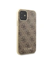 Hurtownia GSM - Etui Guess GUHCN61G4GB Apple iPhone 11 brązowy/brown hard case 4G Collection - GUE199BR - {ean13} - Hurt
