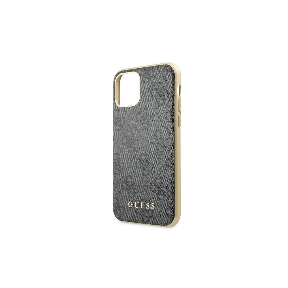 Wholesale Guess GUHCN61G4GG iPhone 11 grey hard case 4G Collection - GUE200GRY - {ean13} - Hurt