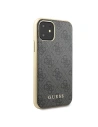 Wholesale Guess GUHCN61G4GG iPhone 11 grey hard case 4G Collection - GUE200GRY - {ean13} - Hurt