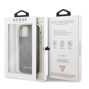 Etui Guess GUHCN61G4GG Apple iPhone 11 szary/grey hard case 4G Collection