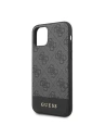 Hurtownia GSM - Etui Guess GUHCN61G4GLGR Apple iPhone 11 szary/grey hard case 4G Stripe Collection - GUE202GRY - {ean13} - Hurt