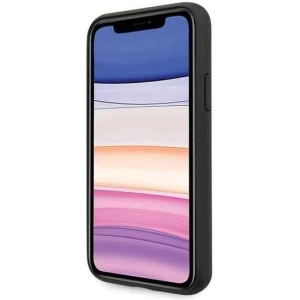 Hurtownia GSM - Etui Guess GUHCN61G4GLGR Apple iPhone 11 gri/hard case 4G Stripe Collection - GUE202GRY - {ean13} - Hurt