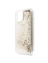 Wholesale Guess GUHCN61GLHFLGO iPhone 11 gold hard case Glitter Hearts - GUE203GLD - {ean13} - Hurt