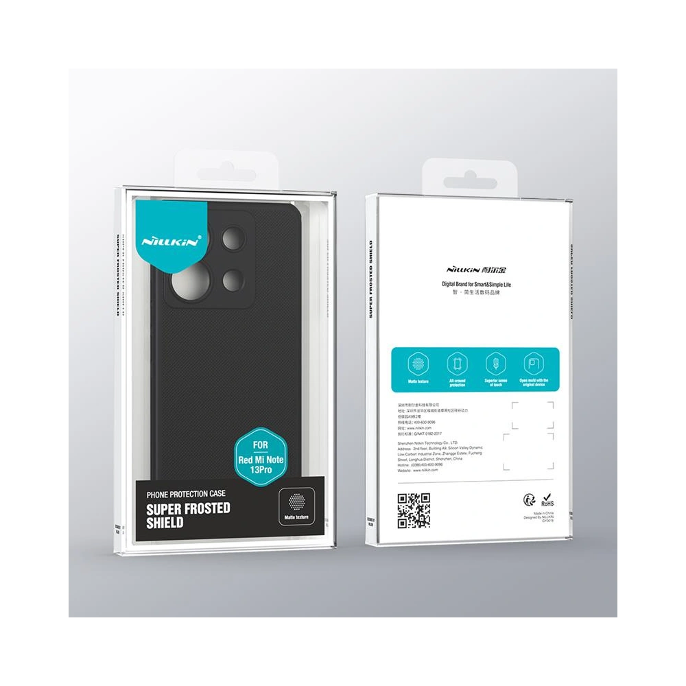 Hurtownia GSM - Etui Nillkin Super Shield Pro Xiaomi Redmi Note 13 Pro 5G Fekete / Fekete - NLK1502 - {ean13} - Hurt