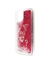 Hurtownia GSM - Etui Guess GUHCN61GLHFLRA Apple iPhone 11 raspberry hard case Glitter Hearts - GUE204HEA - {ean13} - Hurt