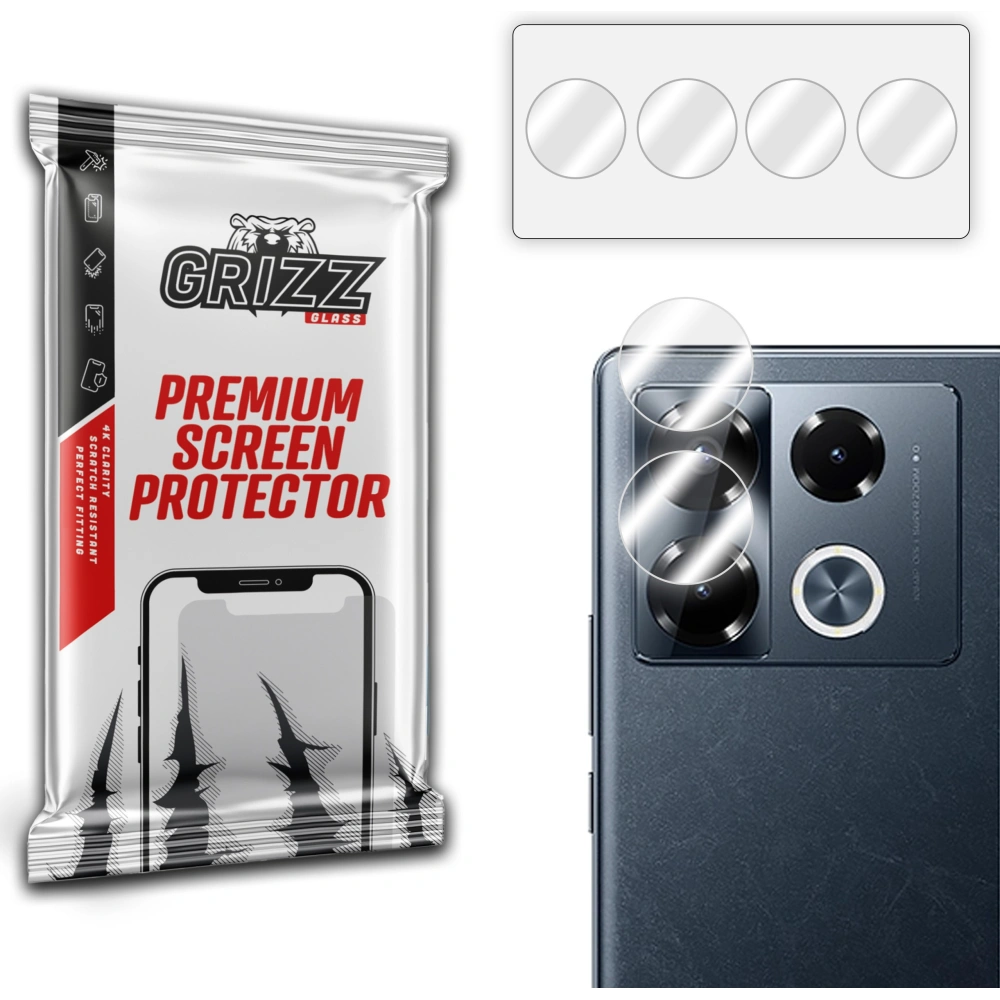 Hurtownia GSM - Glas für die Kamera GrizzGlass HybridGlass für Infinix Note 40 Pro Plus - GRZ8961 - {ean13} - Hurt