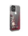 Hurtownia GSM - Etui Guess GUHCN61GLHFLRA Apple iPhone 11 raspberry hard case Glitter Hearts - GUE204HEA - {ean13} - Hurt