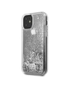 Wholesale Guess GUHCN61GLHFLSI iPhone 11 silver hard case Glitter Hearts - GUE205SLV - {ean13} - Hurt