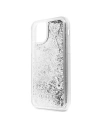 Wholesale Guess GUHCN61GLHFLSI iPhone 11 silver hard case Glitter Hearts - GUE205SLV - {ean13} - Hurt