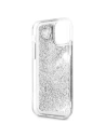 Wholesale Guess GUHCN61GLHFLSI iPhone 11 silver hard case Glitter Hearts - GUE205SLV - {ean13} - Hurt