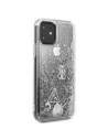 Wholesale Guess GUHCN61GLHFLSI iPhone 11 silver hard case Glitter Hearts - GUE205SLV - {ean13} - Hurt