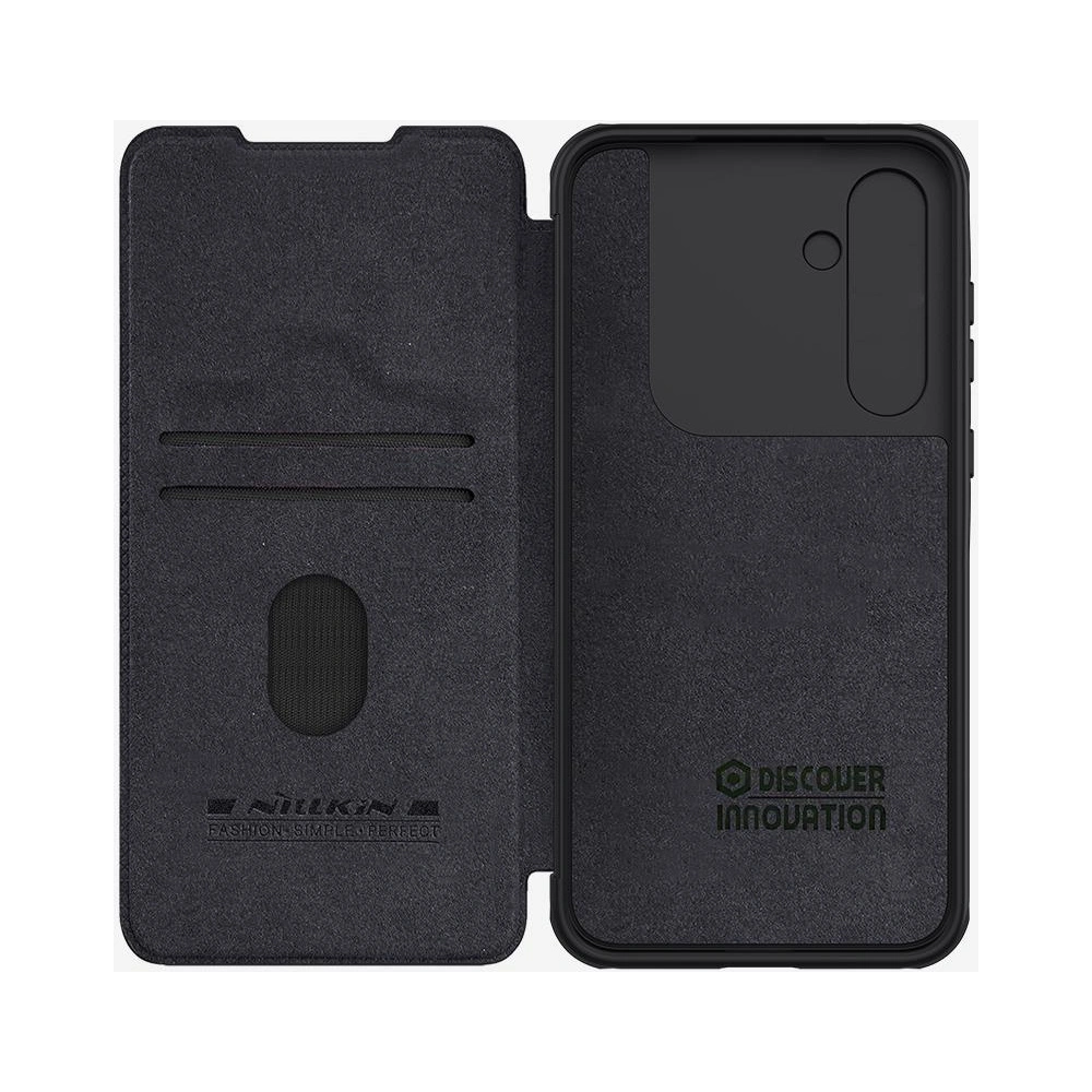 Hurtownia GSM - Etui Etui Nillkin Qin Pro Leather Samsung Galaxy A35 5G Černá / Černý - NLK1515 - {ean13} - Hurt