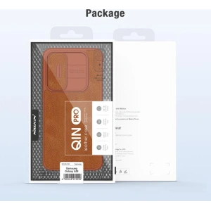 Hurtownia GSM - Etui Etui Nillkin Qin Pro Leather Samsung Galaxy A35 5G Negru / Czarny - NLK1515 - {ean13} - Hurt