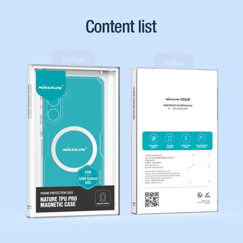 Etui Nillkin Nature Pro Magnetic Samsung Galaxy A55 5G Clear