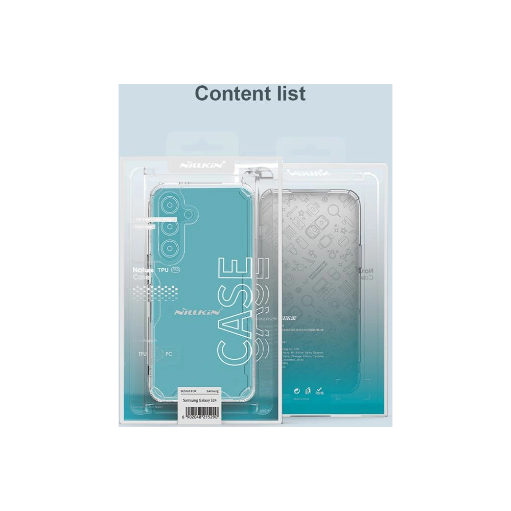 Hurtownia GSM - Case Nillkin Nature Pro Samsung Galaxy S24 Clear - NLK1519 - {ean13} - Hurt