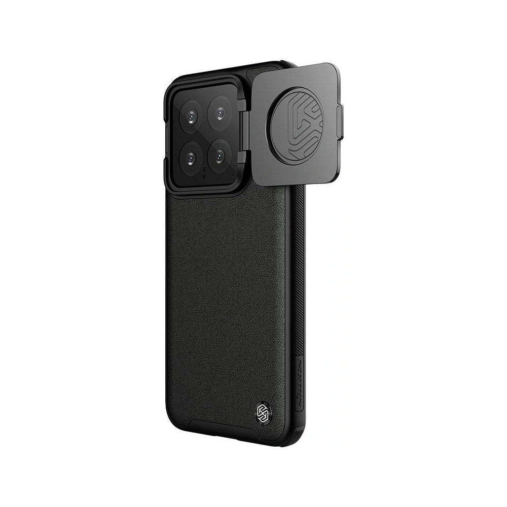 Hurtownia GSM - Etui Nillkin CamShield Prop Leather Magnetic Xiaomi 14 Pro Fekete / Fekete - NLK1524 - {ean13} - Hurt