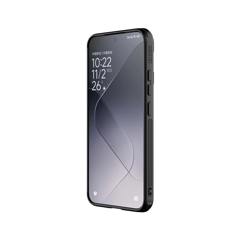 Hurtownia GSM - Etui Nillkin CamShield Prop Leather Magnetic Xiaomi 14 Pro Fekete / Fekete - NLK1524 - {ean13} - Hurt