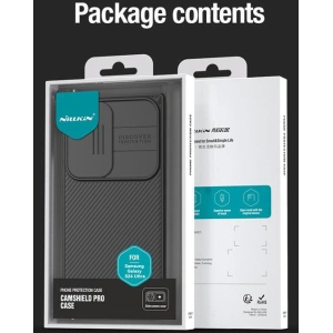 Hurtownia GSM - Etui Nillkin CamShield Pro Magnetic Samsung Galaxy S24 Ultra Black / Czarny - NLK1527 - {ean13} - Hurt