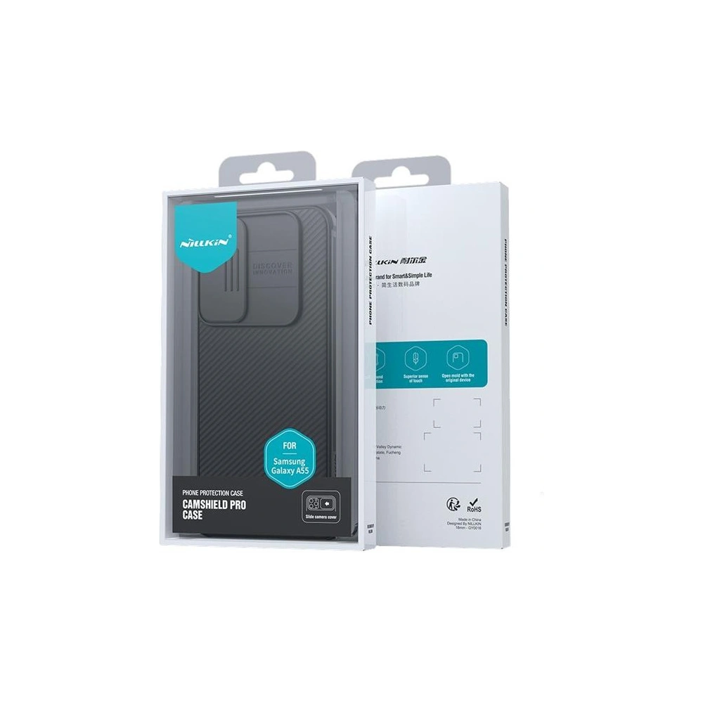 Hurtownia GSM - Etui Nillkin CamShield Pro Magnetic Samsung Galaxy A55 5G Černé / Černý - NLK1529 - {ean13} - Hurt