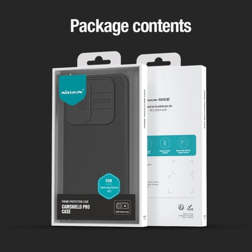 Etui Nillkin CamShield Pro Samsung Galaxy A35 5G Blue / Niebieski