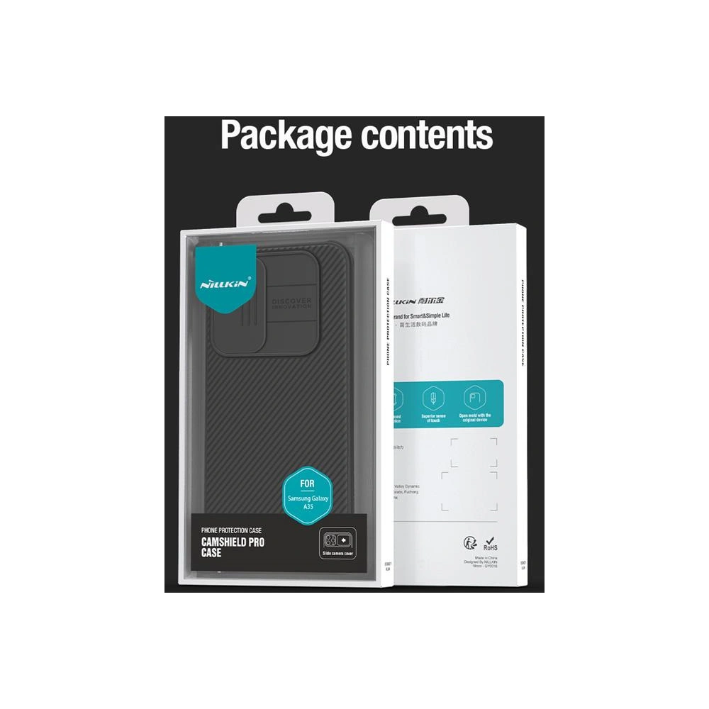 Hurtownia GSM - Etui Nillkin CamShield Pro Samsung Galaxy A35 5G Verde închis / Zielony - NLK1532 - {ean13} - Hurt