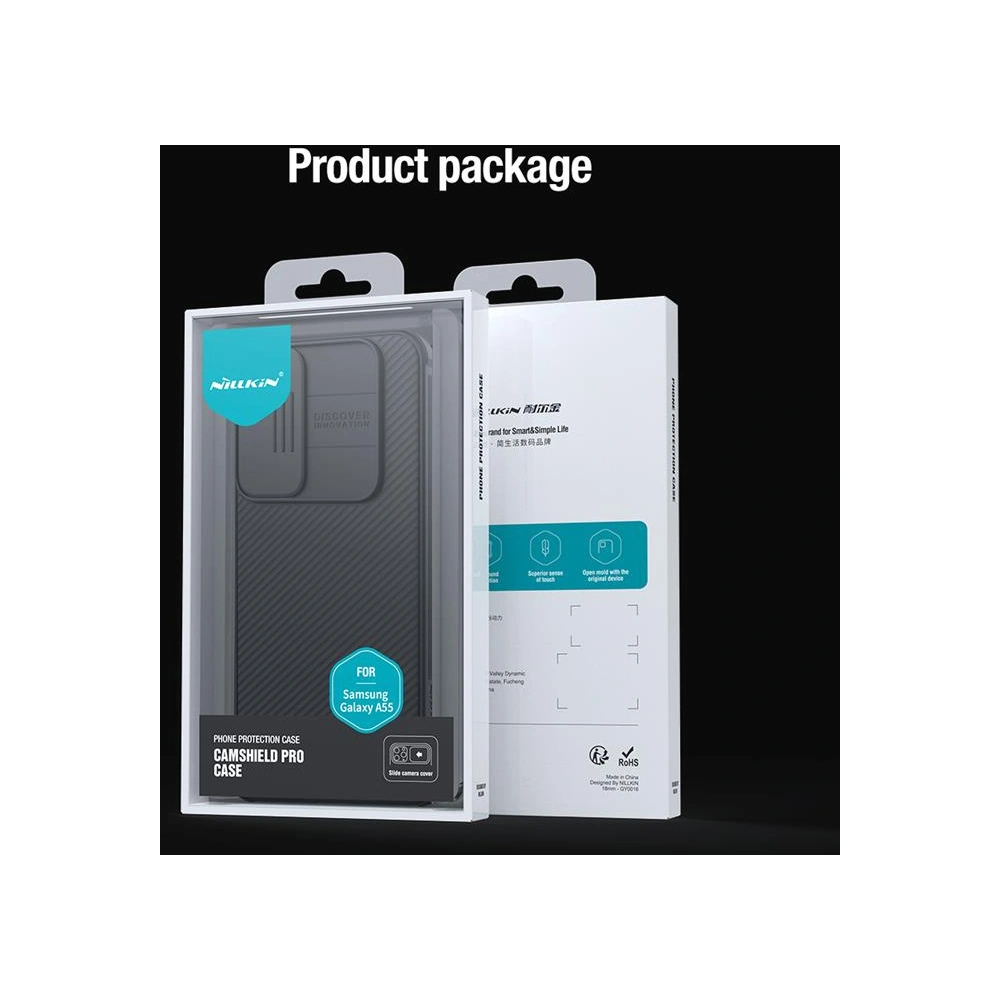 Hurtownia GSM - Etui Nillkin CamShield Pro Samsung Galaxy A55 5G Modrá / Niebieski - NLK1533 - {ean13} - Hurt