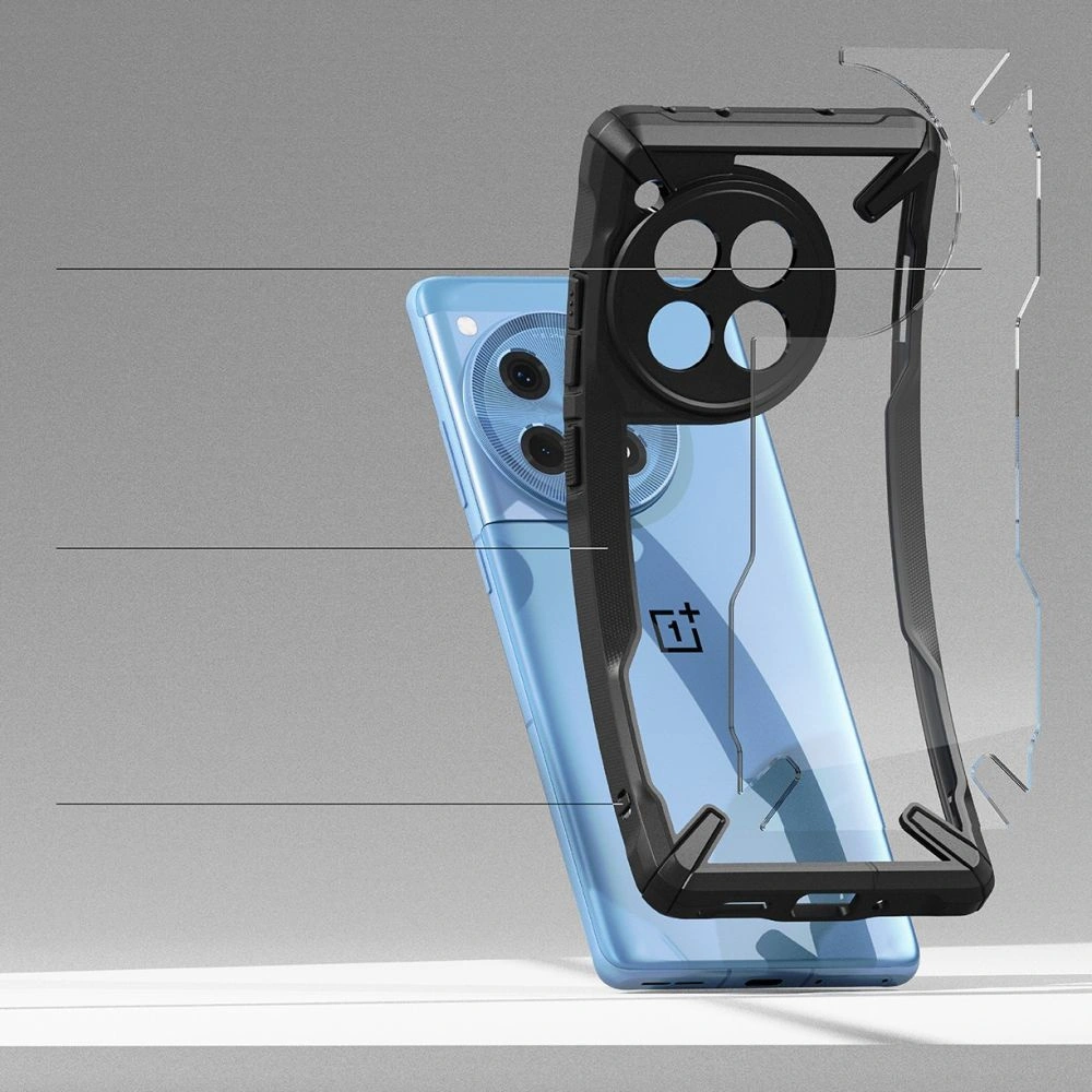 Hurtownia GSM - Etui Ringke Fusion-X OnePlus 12R Černé - RGK1962 - {ean13} - Hurt