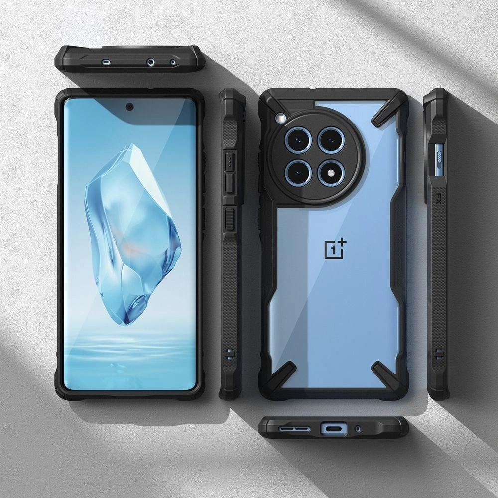 Hurtownia GSM - Etui Ringke Fusion-X OnePlus 12R Černé - RGK1962 - {ean13} - Hurt