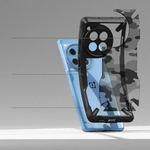 Hurtownia GSM - Etui Ringke Fusion-X OnePlus 12R Camo Black - RGK1963 - {ean13} - Hurt