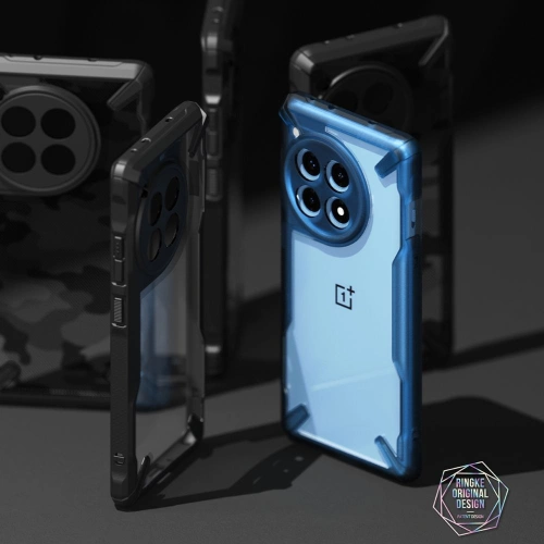 Etui Ringke Fusion-X OnePlus 12R Camo Black