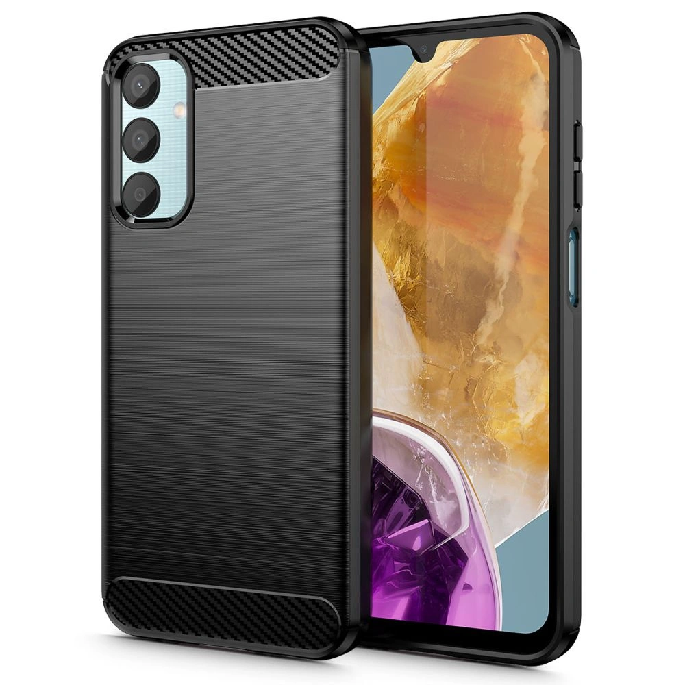 Hurtownia GSM - Etui Tech-Protect TPUCarbon Samsung Galaxy M15 5G černé - THP2737 - {ean13} - Hurt