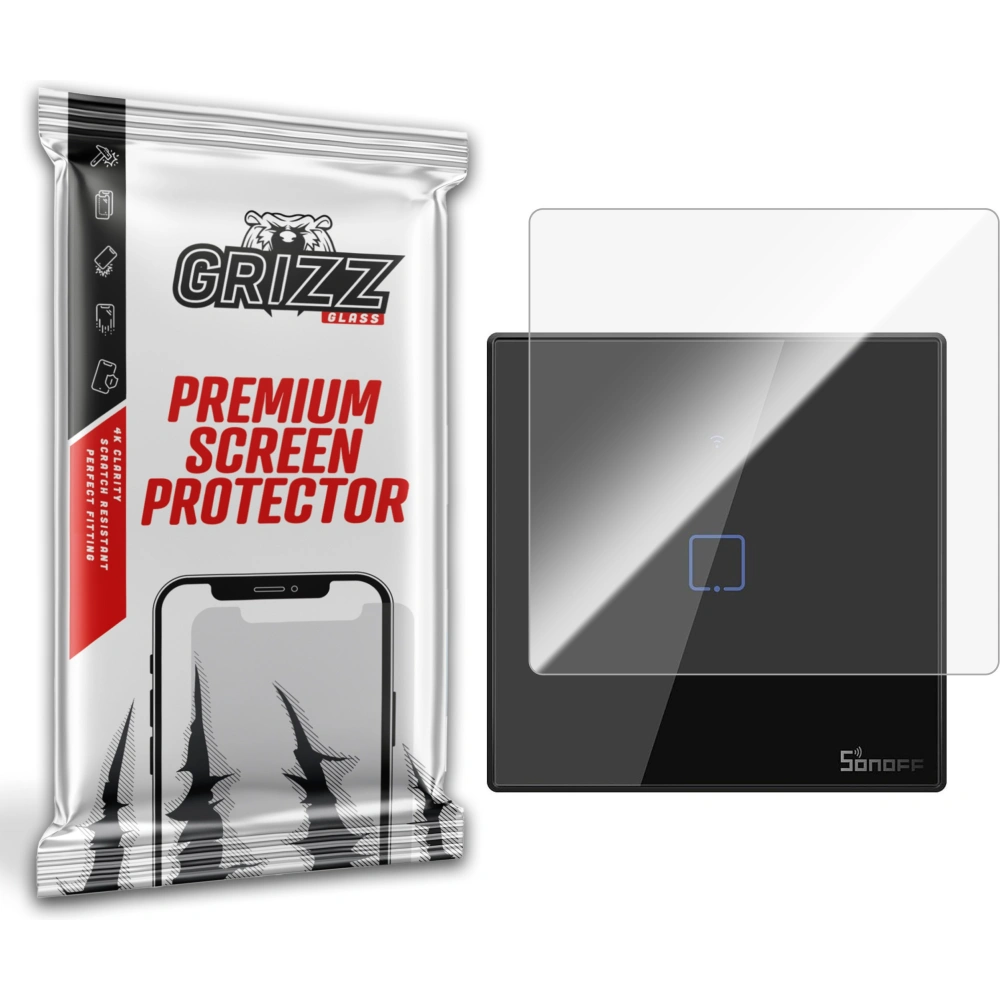 Hurtownia GSM - Keramische Folie GrizzGlass CeramicFilm für den intelligenten Lichtschalter SONOFF T3 EU 1C TX IM190314018 - GRZ9003 - {ean13} - Hurt