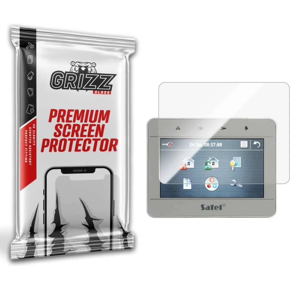 Hurtownia GSM - Keramische Folie GrizzGlass CeramicFilm für die Alarmsteuerung Satel INT-TSG-SSW 4,3" - GRZ9015 - {ean13} - Hurt